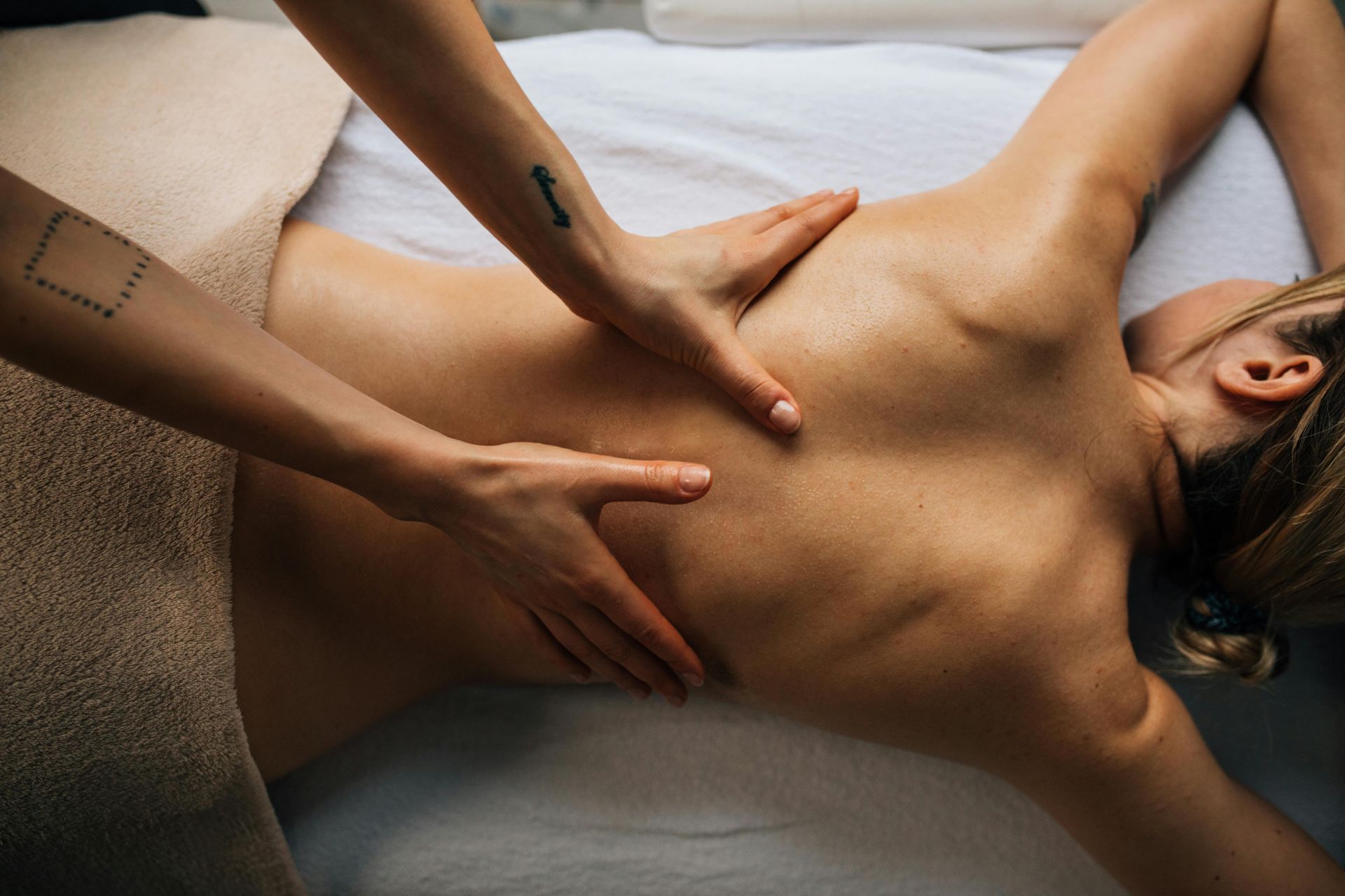 A picture of massage treatment