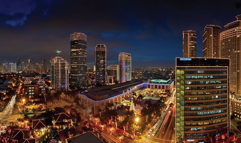 Vibrant Poblacion nightlife near Y2 Hotel