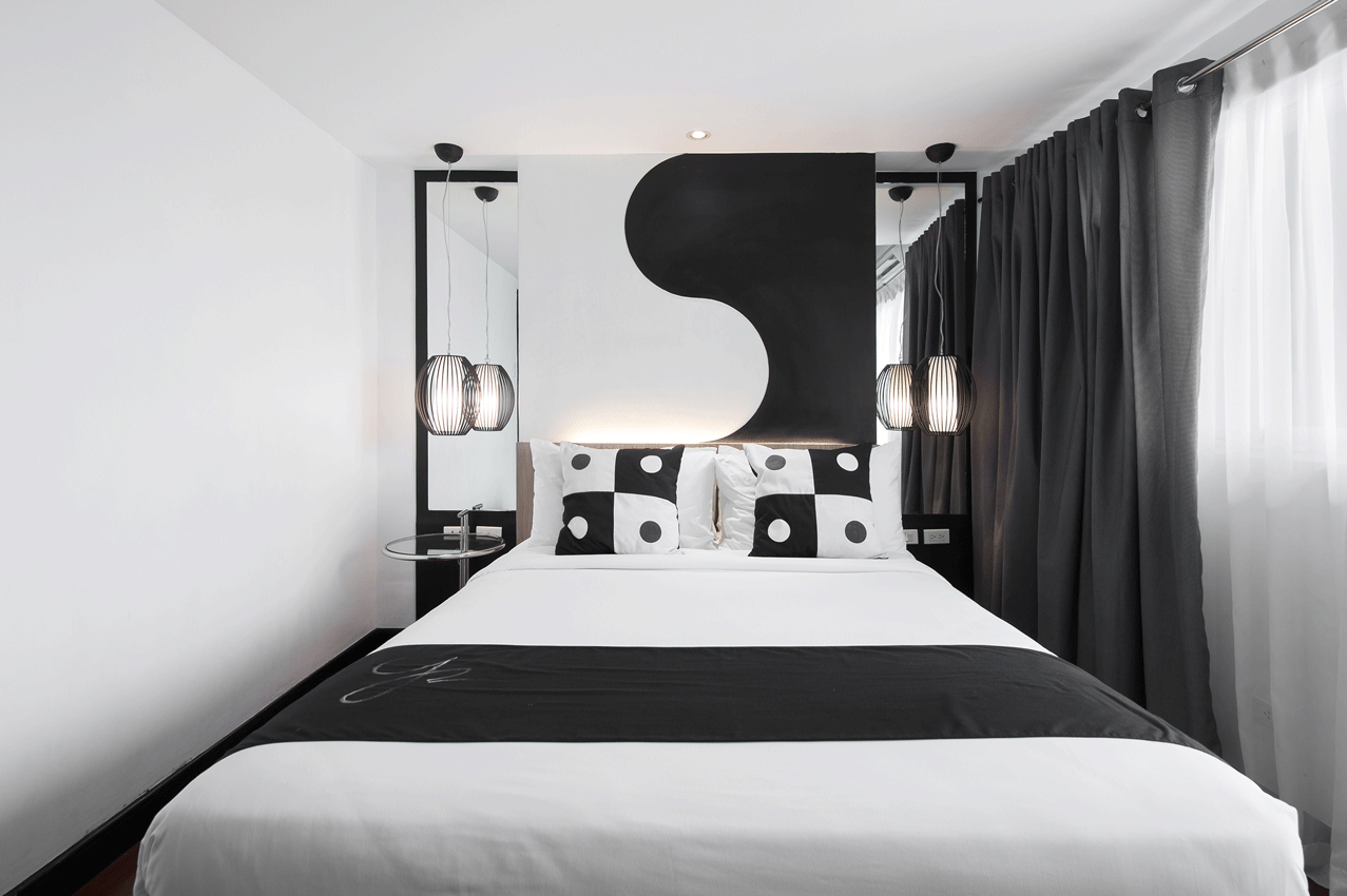 One of our luxurious and cozy rooms.