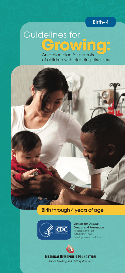 Bleeding Disorders brochure Birth-4yrs