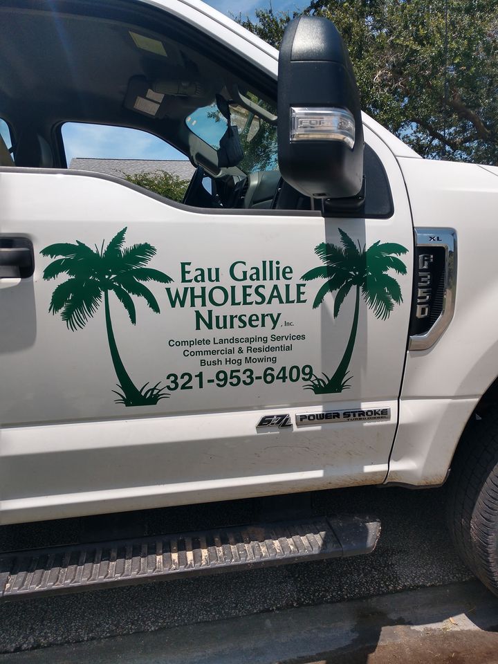 Eau Gallie Wholesale Nursery Inc. Truck — Melbourne, FL — Eau Gallie Wholesale Nursery Inc.