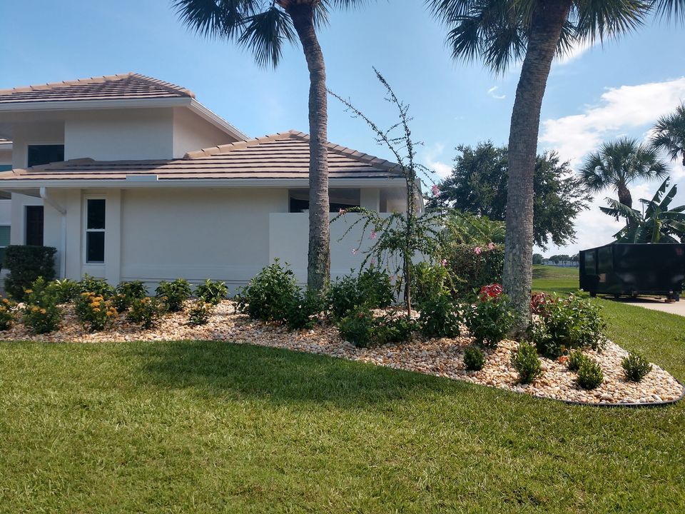 Landscaping with Stones — Melbourne, FL — Eau Gallie Wholesale Nursery Inc.