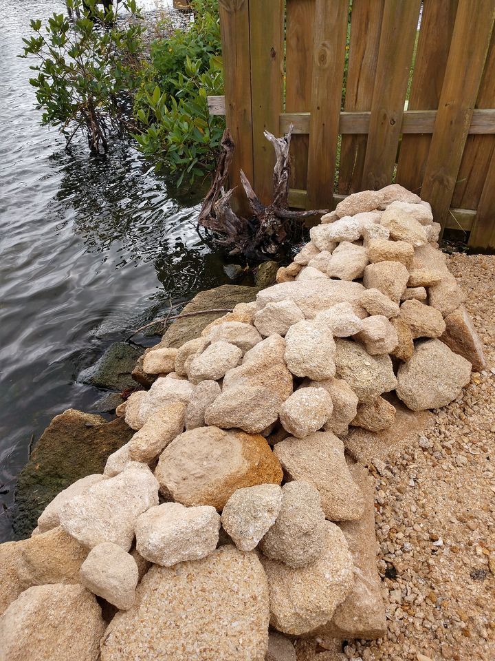 Big Stones — Melbourne, FL — Eau Gallie Wholesale Nursery Inc.