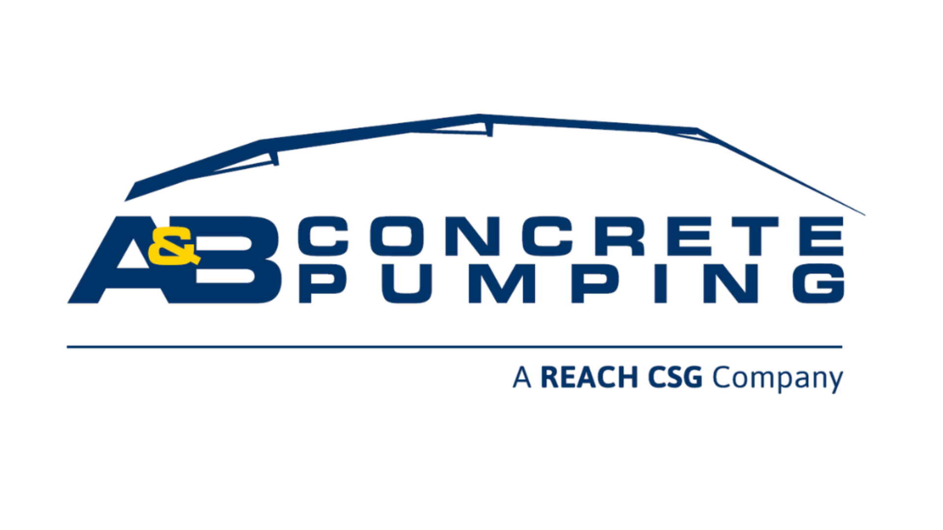 Large Concrete Pumping Operation A&B Concrete Pumping in Industrial Setting