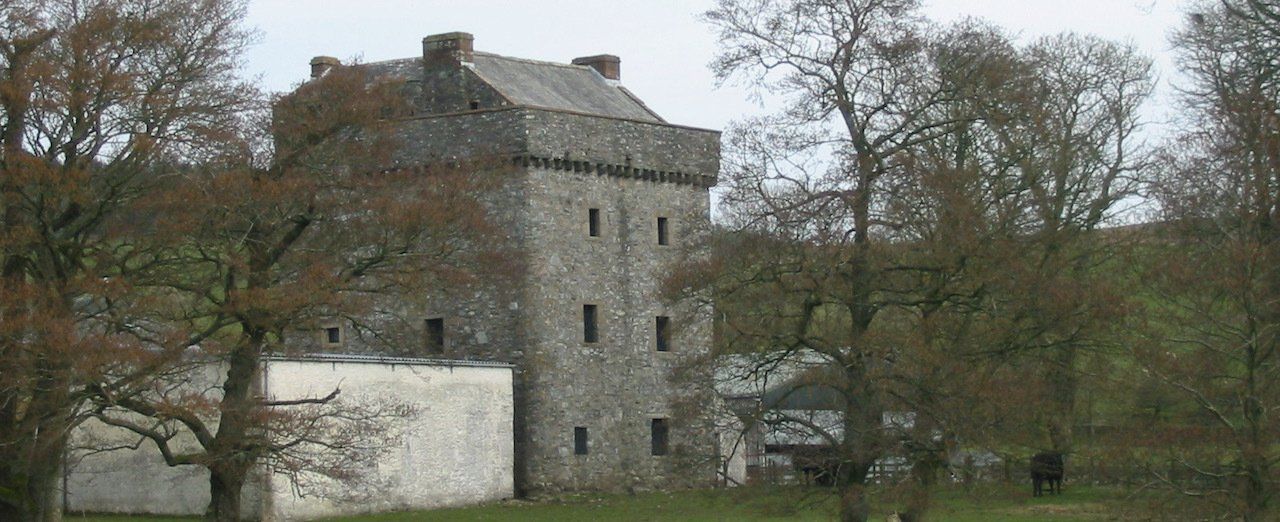 Drumcoltran Tower in the Parish of Kirkgunzeon, Dumfries & Galloway, Scotland