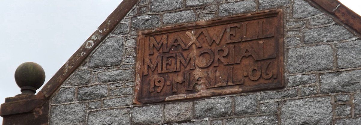 Maxwell Memorial Hall. Kirkgunzeon, Dumfries & Galloway, Scotland