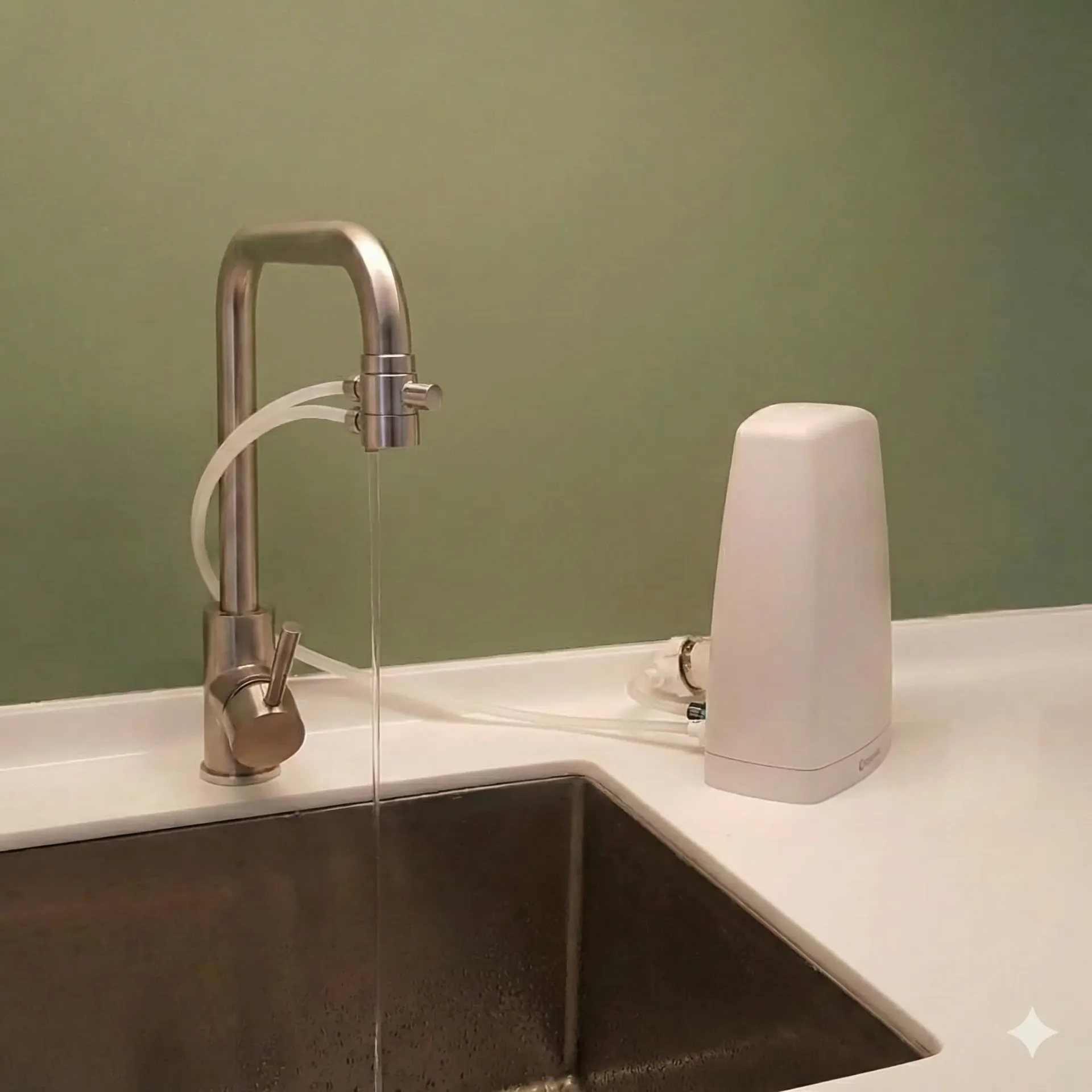 Aquasana 濾水器主機｜美安純淨PureH2O 規格相容｜完整套組｜平行輸入