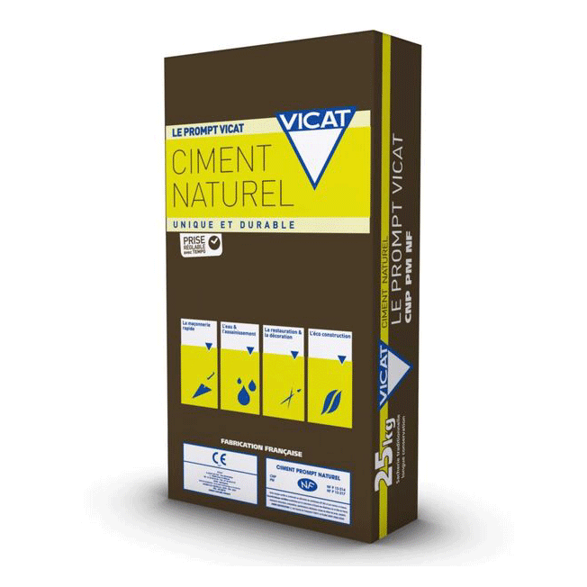 Vicat - Prompt Natural Cement - Product Data
