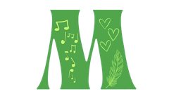 Het logo voor muziekgeneeskunde Martine van der Meulen