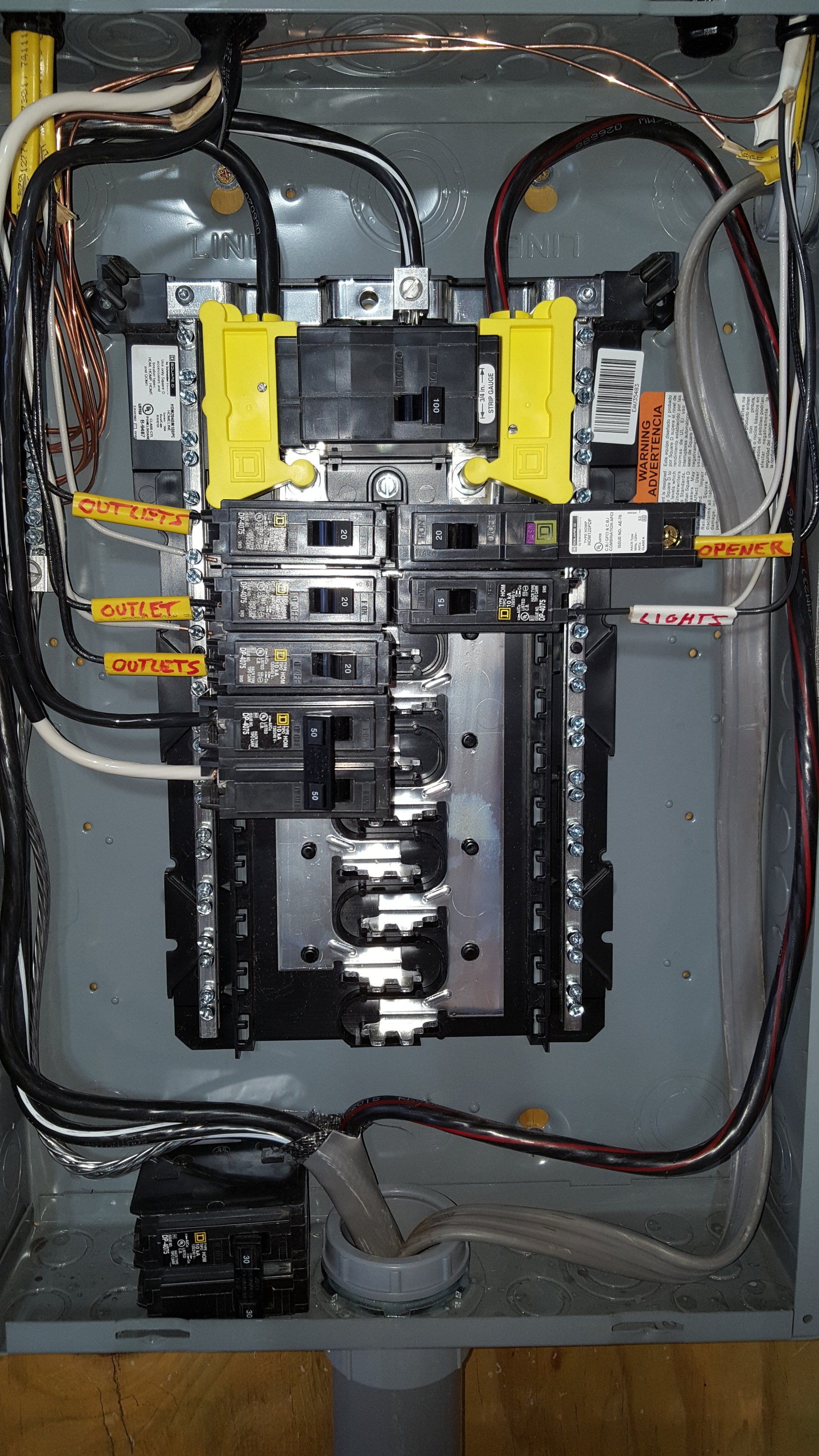 Electric Panel With Labels — Cheyenne, WY  — Kotch Electric & Home Service