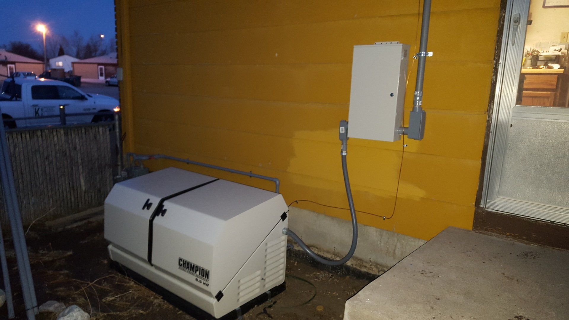 Generator Plugged On Panel — Cheyenne, WY  — Kotch Electric & Home Service