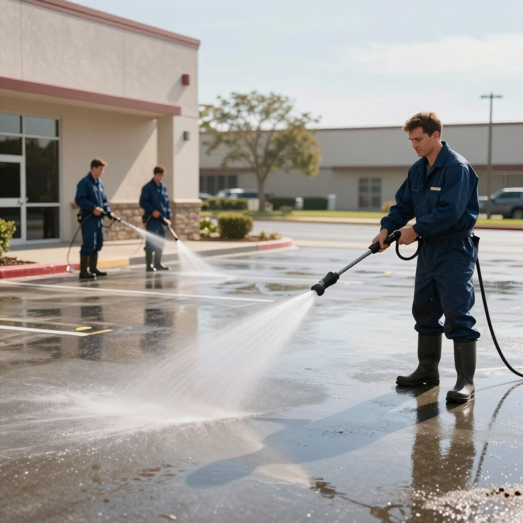 Commercial Pressure Washing
