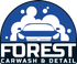 FOREST CAR WASH IN DALLAS TEXAS - BLUE ARCH LOGO