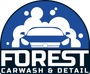 FOREST CAR WASH IN DALLAS TEXAS - BLUE ARCH LOGO