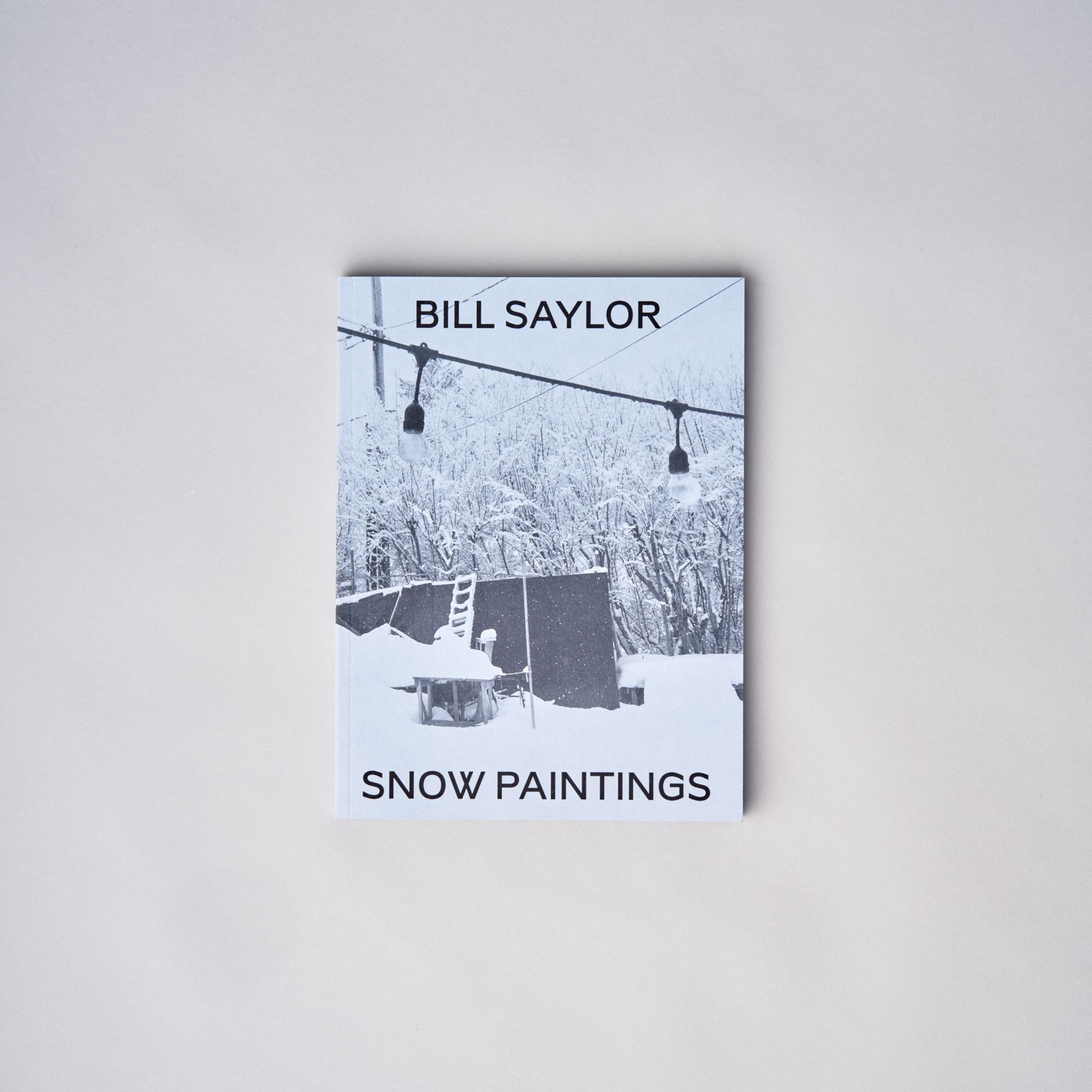 Bill Saylor: Snow Paintings