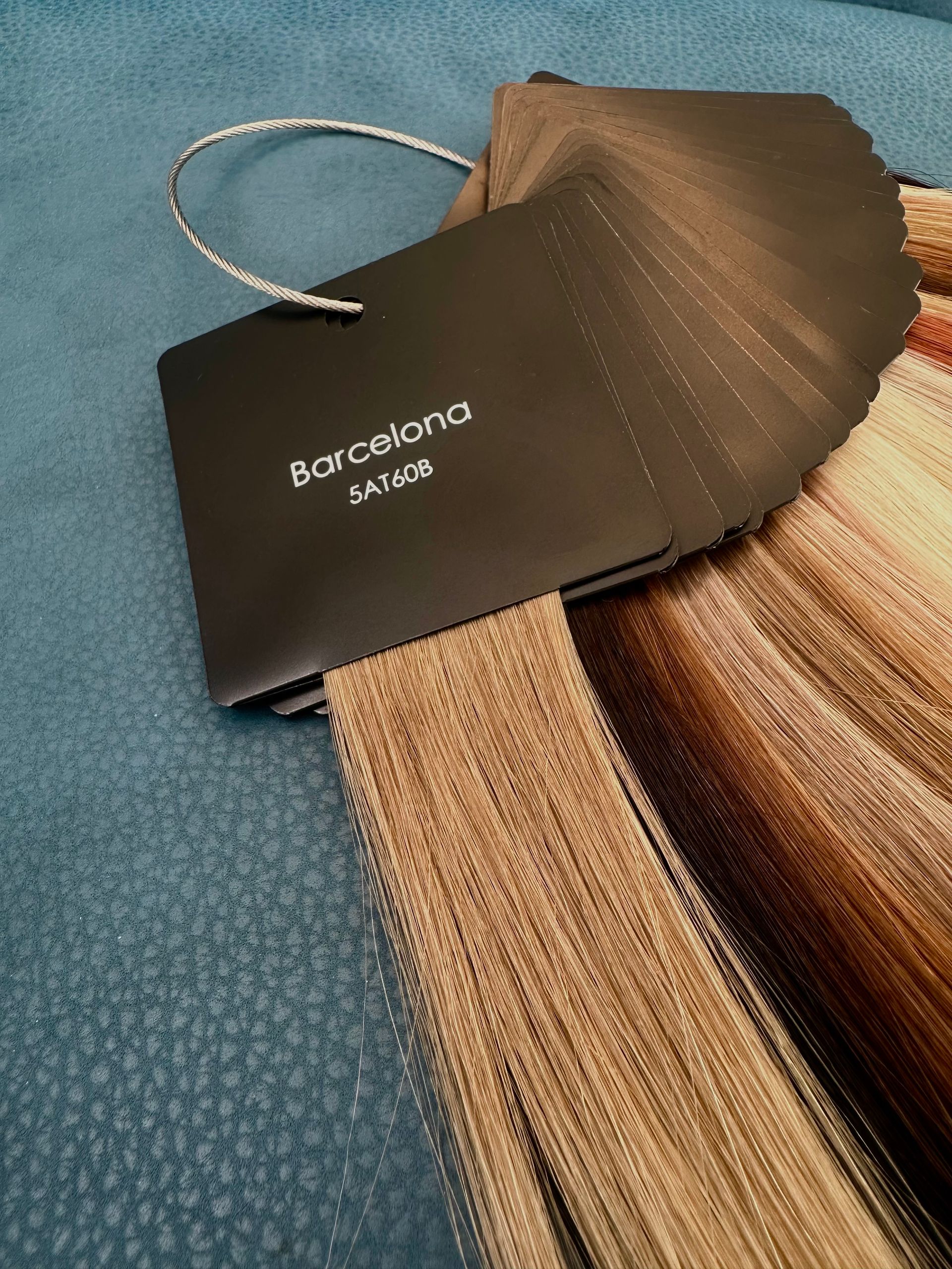 hair extension swatch

