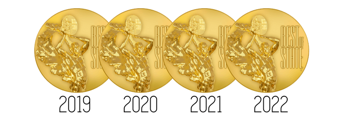 Best of State gold coins with the year 2019 , 2020 , 2021 and 2022 on them .