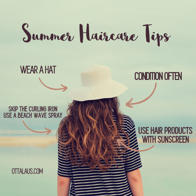 best summer hair tips, best summer haircare tips, ottalaus salon, beauty tips, summer  beauty tips