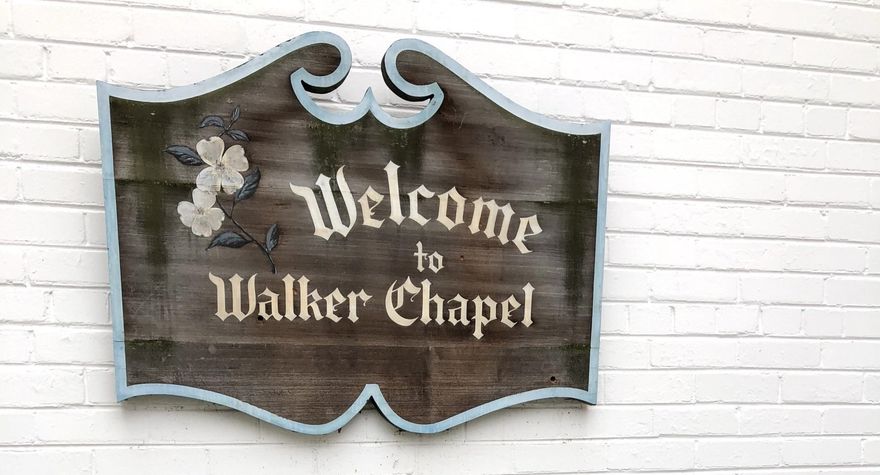 Walker Chapel Sign