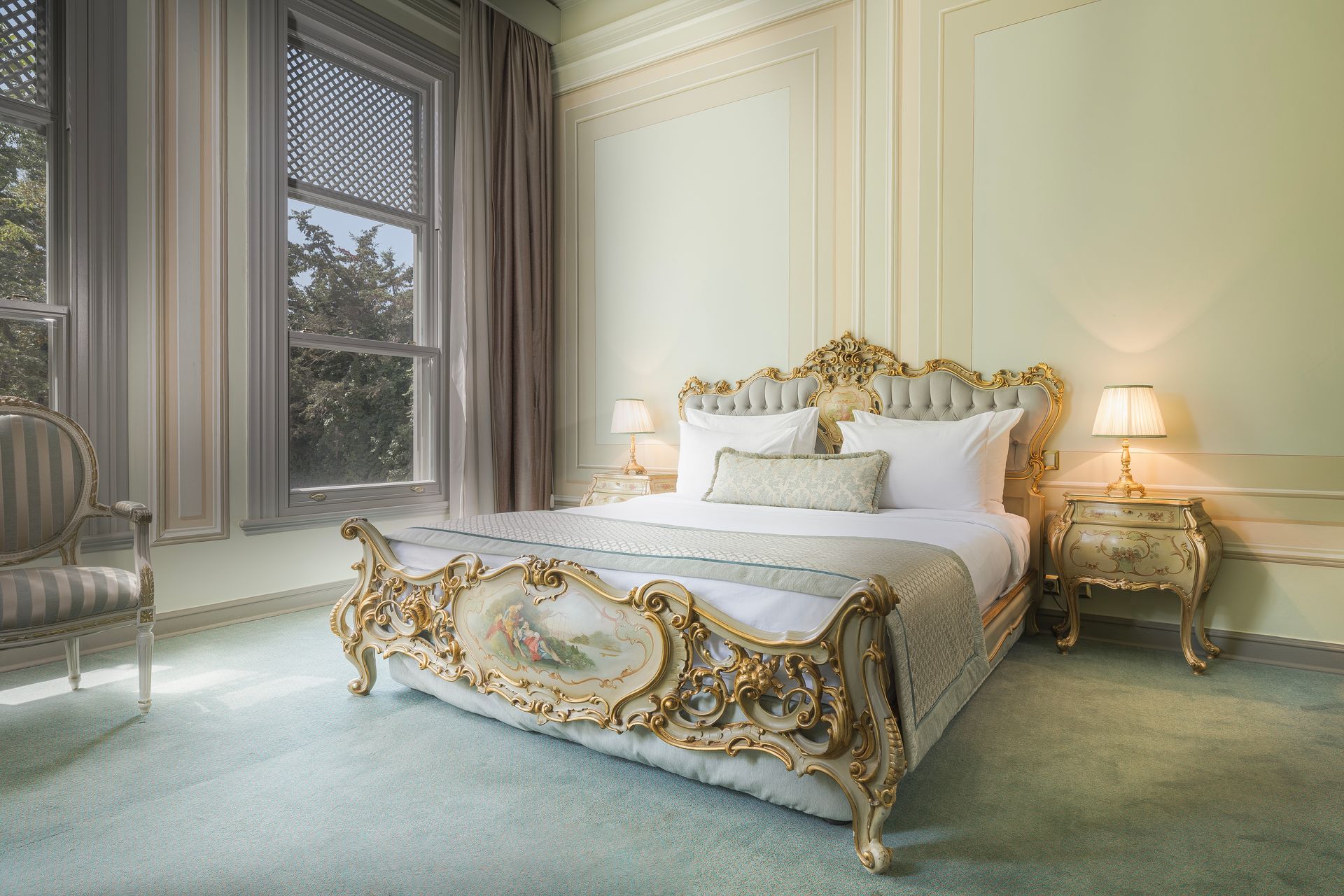 bosphorus palace, king room, garden view