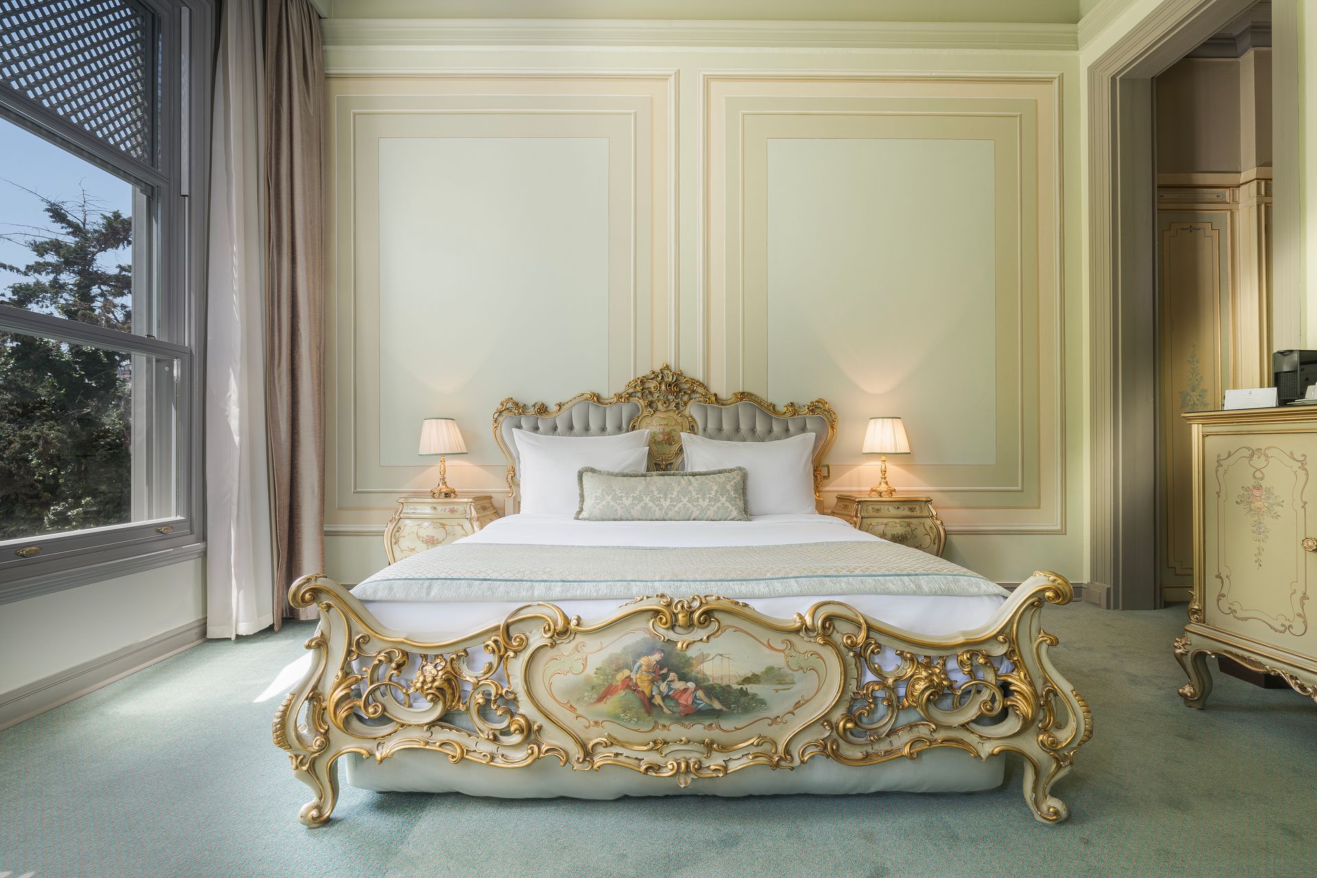 bosphorus palace, king room, garden view