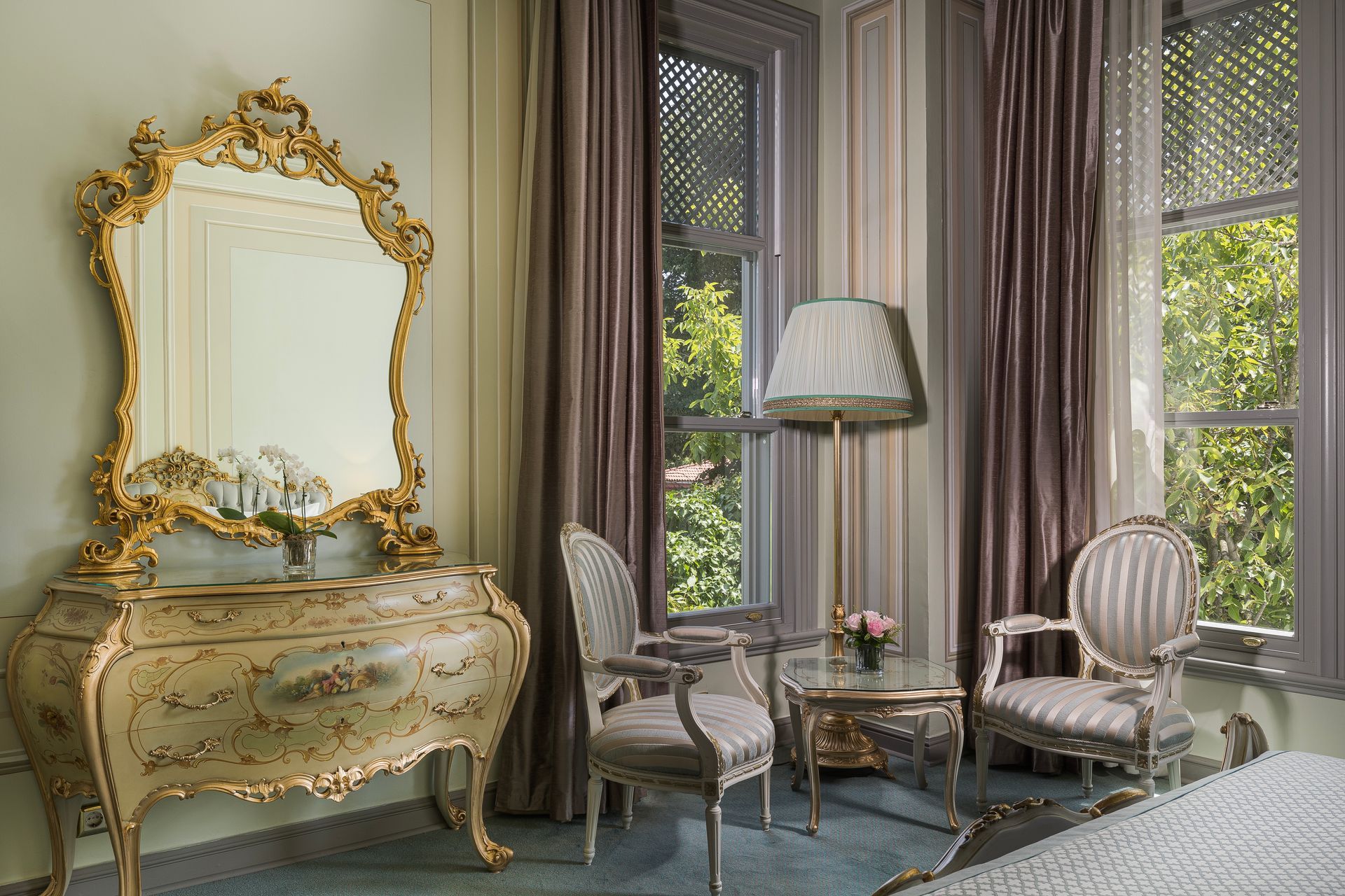 bosphorus palace, king room, garden view