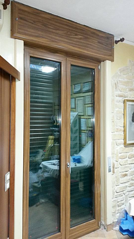 infissi in legno alluminio