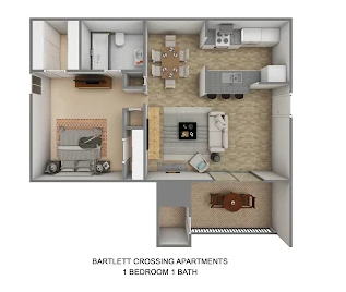 1 Bedroom | 1 Bath