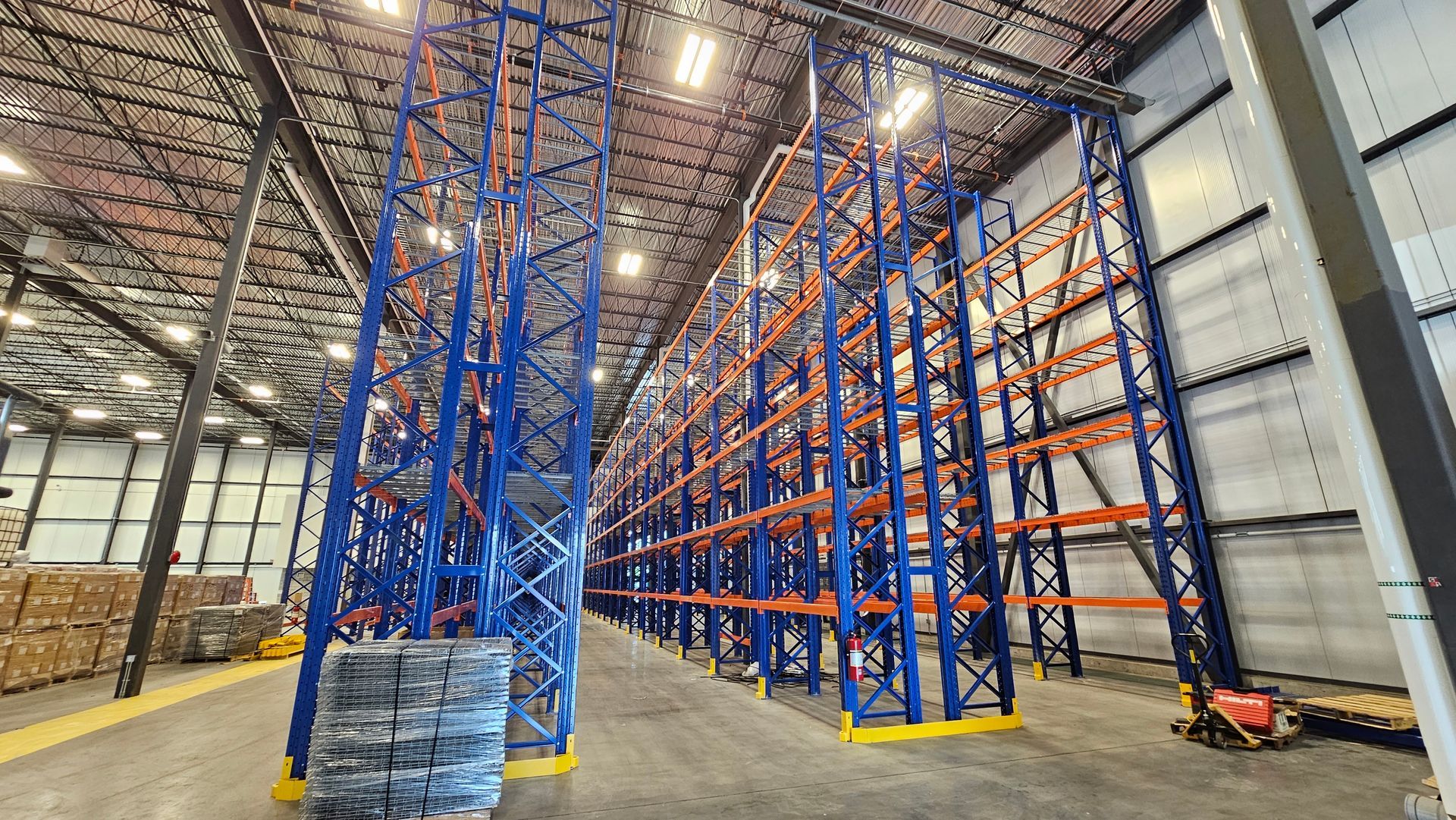 Warehouse Pallet Racking Installation in Greater Montreal