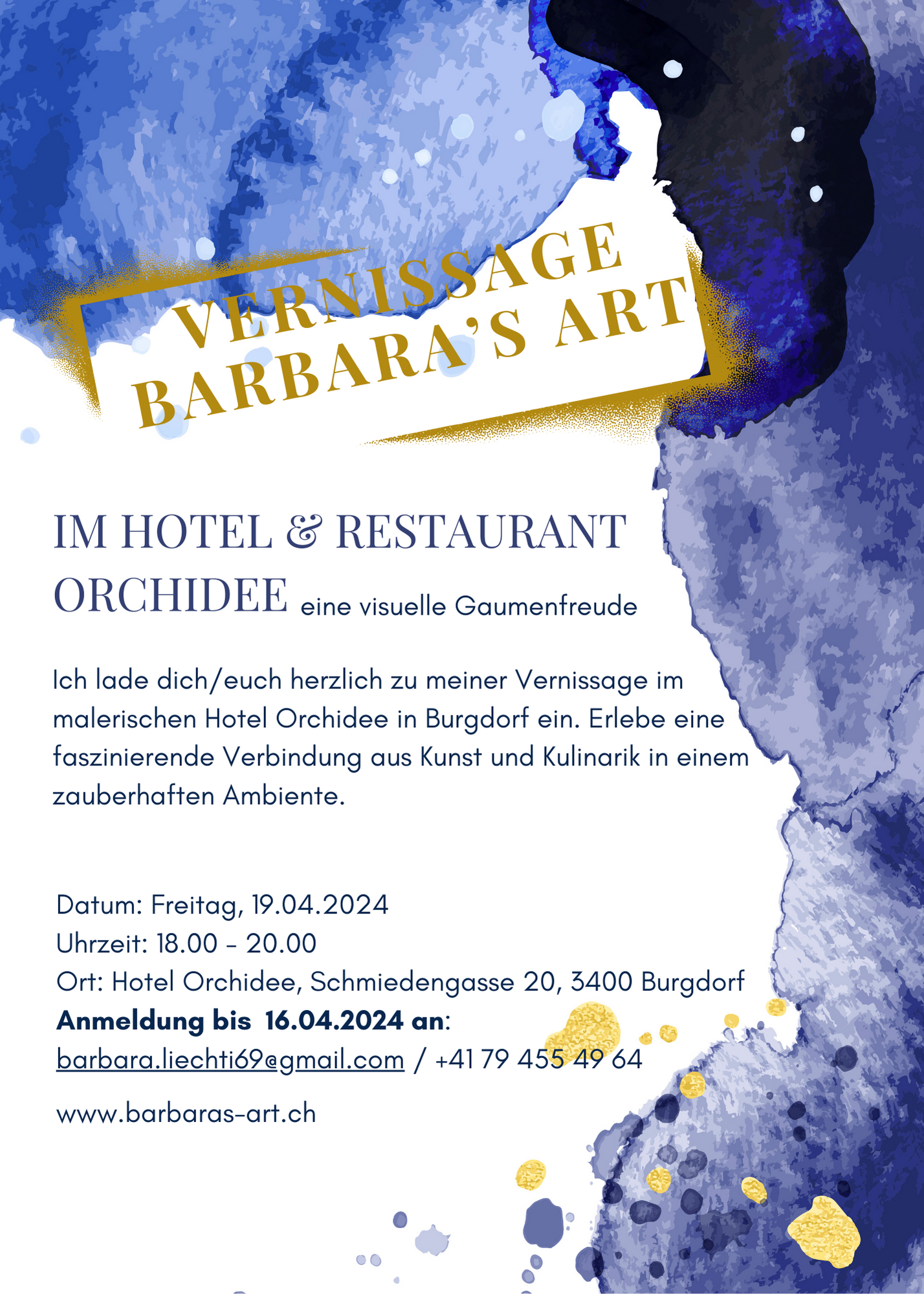 Vernissage Hotel & Restaurant Orchidee, Burgdorf