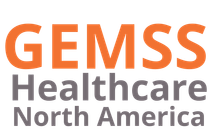 A logo for gemms north america is shown on a white background.