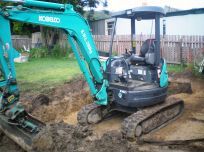 excavation machine provided by excavation hire in Newcastle and the Hunter Valley