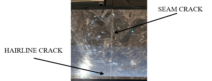 Crack Repair on Granite