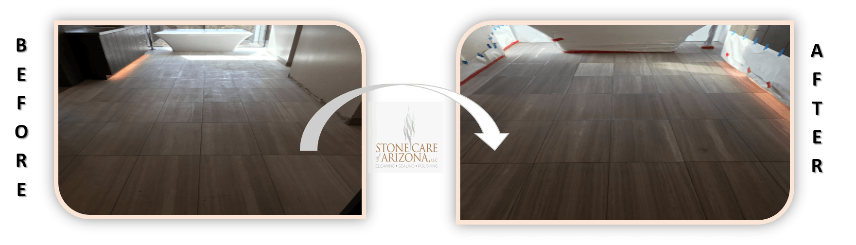 Grout Haze Removal in Scottsdale
