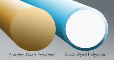Solution-Dyed Polyester and Stock-Dyed Polyester