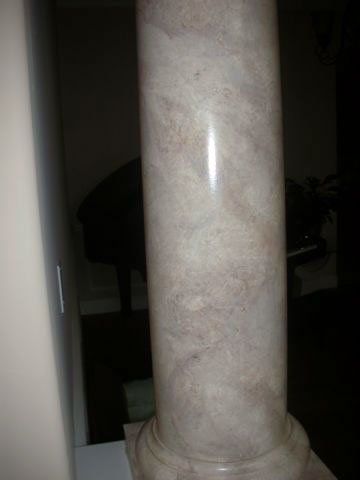 Home Painting Services — Tsien Marbleized Column in Plano, TX