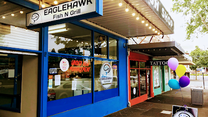 this is the front of Eaglehawk Fish N Grill