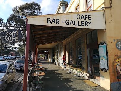 this is the storefront of saffs café