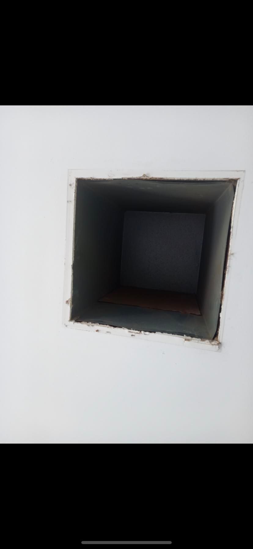 this is an air vent hole in the ceiling in Epsom, Bendigo. We had to repair it. This is a before picture 