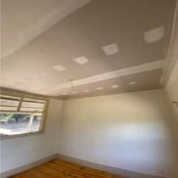This is an after pic of a ceiling install we did in North Harcourt, came up looking better than what was there