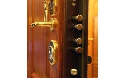 Porta blindata in legno