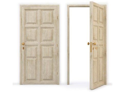 Porte interne in legno massello