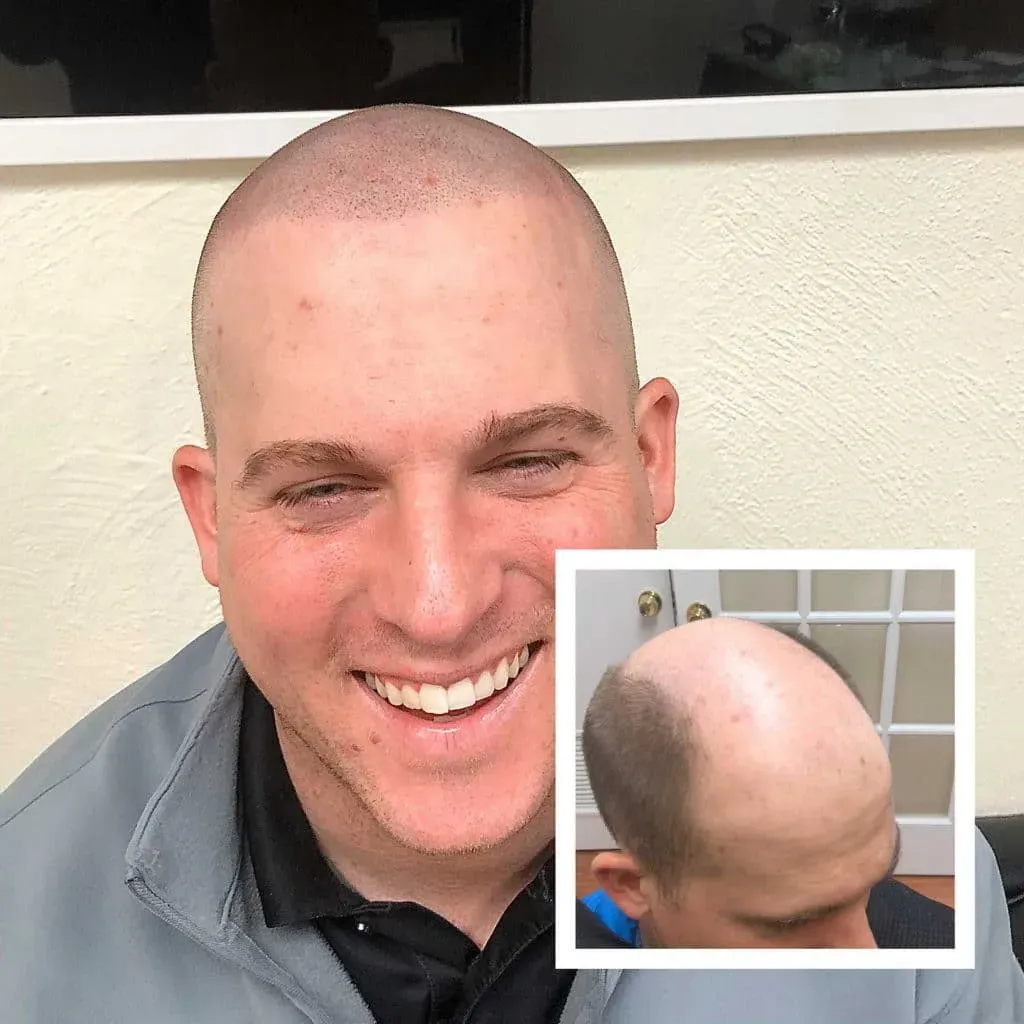 man with SMP work laughing