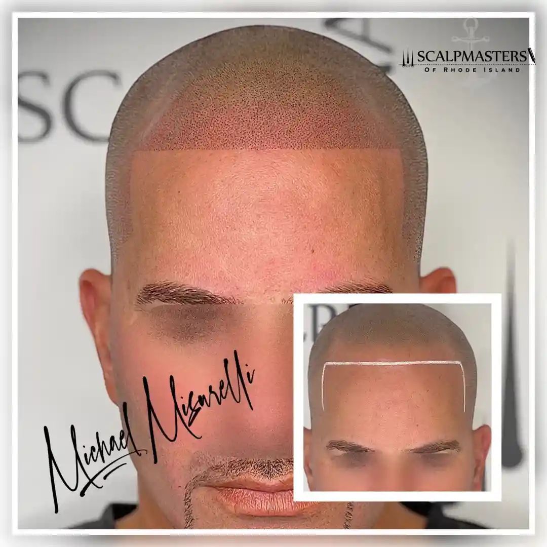scalp micropigmentation natural hairline results - scalp micropigmentation benefits