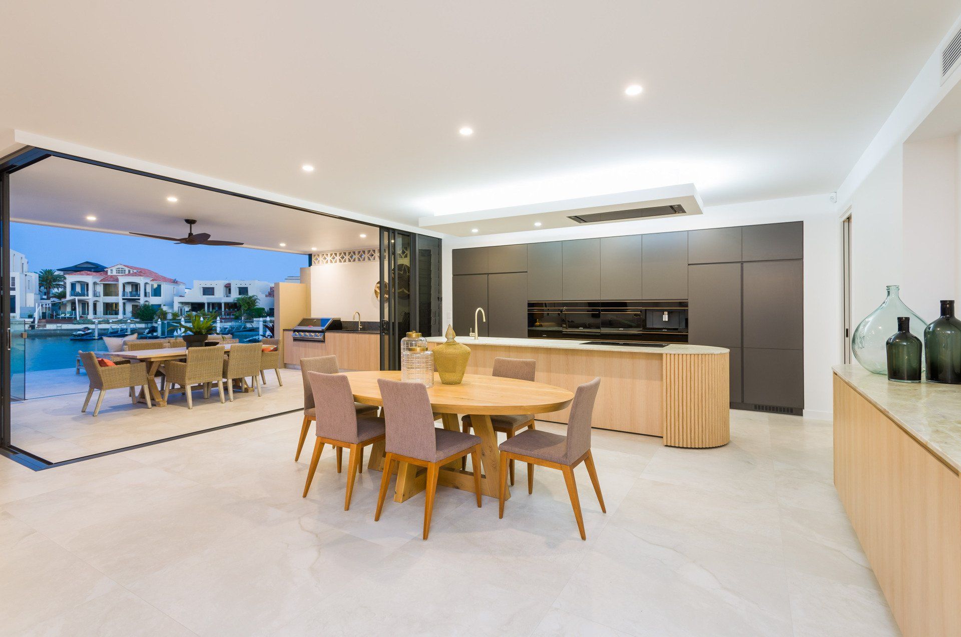 Modern Outdoor Dinning — Molendinar, QLD — R & K Electrics Pty Ltd