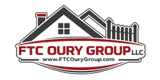 The logo for ftc oury group llc shows a house with a mountain in the background.