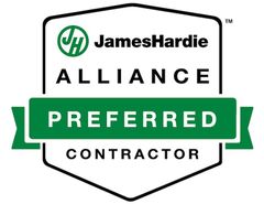 James hardie is an elite preferred contractor alliance member.