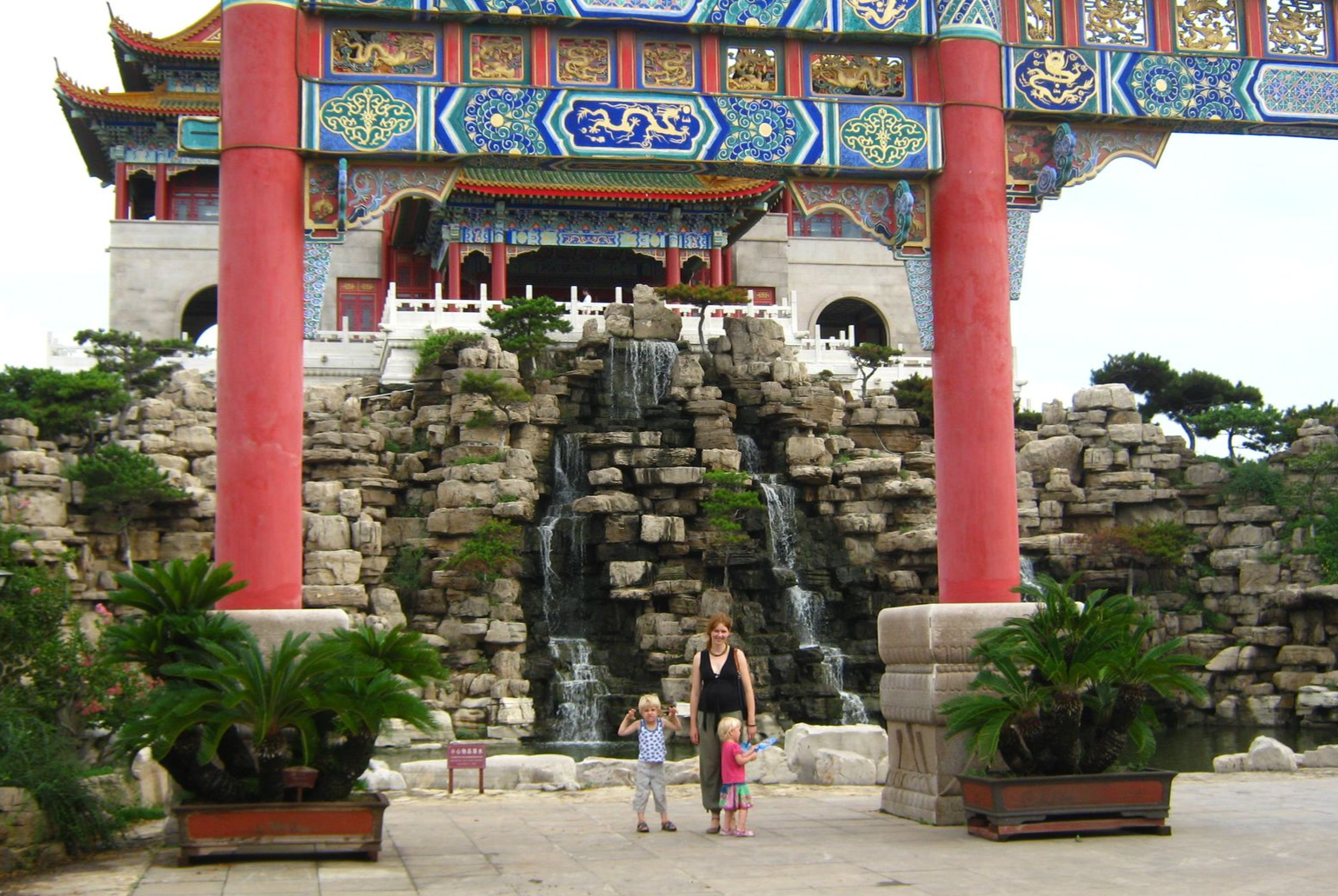 Nataliya Urban übt Qigong in der Schwangerschaft