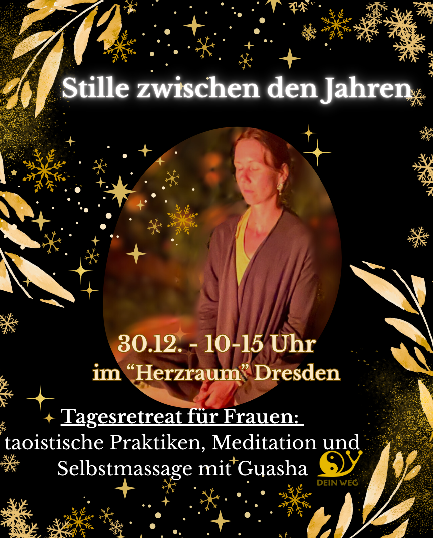 eine Frau meditiert in der Stille