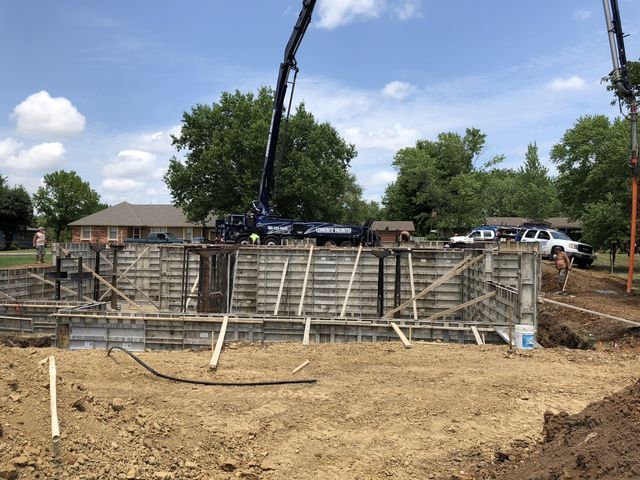 Residential Concrete Placement in Topeka KS
